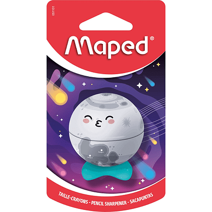 Точилка "Planet", 1 отверстие, ассорти - 2