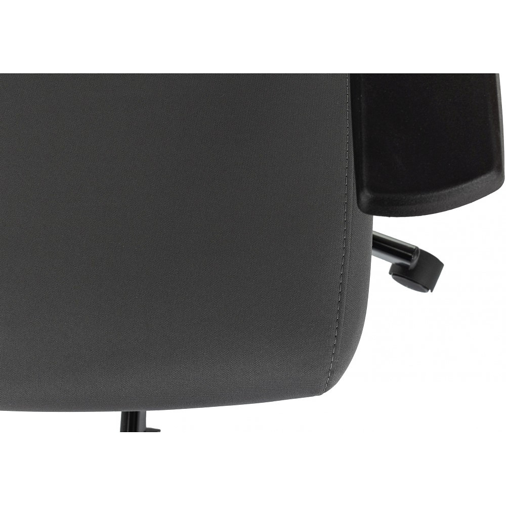 Кресло для руководителя Бюрократ T-995, ткань, сетка, серый, металл черный - 7