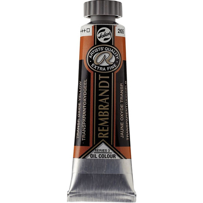 Краски масляные "Rembrandt", 265 прочный желтый, 15 мл, туба