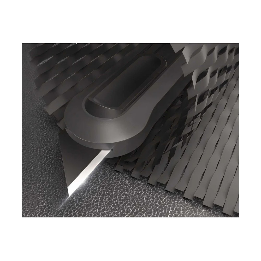 Нож строительный Deli HS HT4008C, 135x30 мм, трапеция, Soft Touch, оранжевый - 5