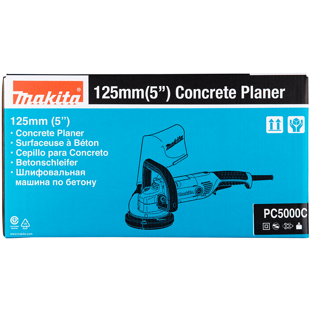 Шлифмашина по бетону MAKITA PC5000C, 1400 Вт, 125 мм - 2