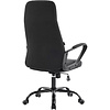 Кресло компьютерное EVERPROF Smart, ткань, черный, металл, корпус черный - 4