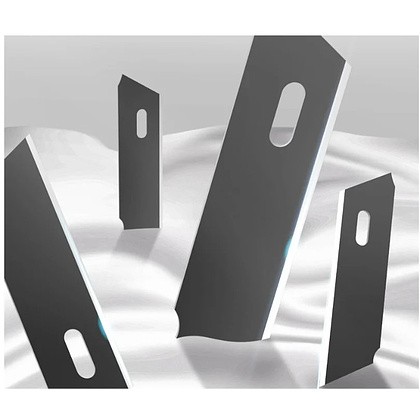 Нож строительный Deli HS HT4007C, 80x25 мм, Soft Touch, оранжевый - 5