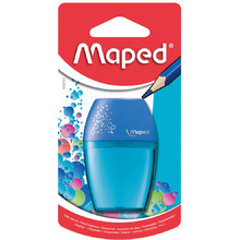 Точилка Maped "Shaker", 1 отверстие, с контейнером, блистер