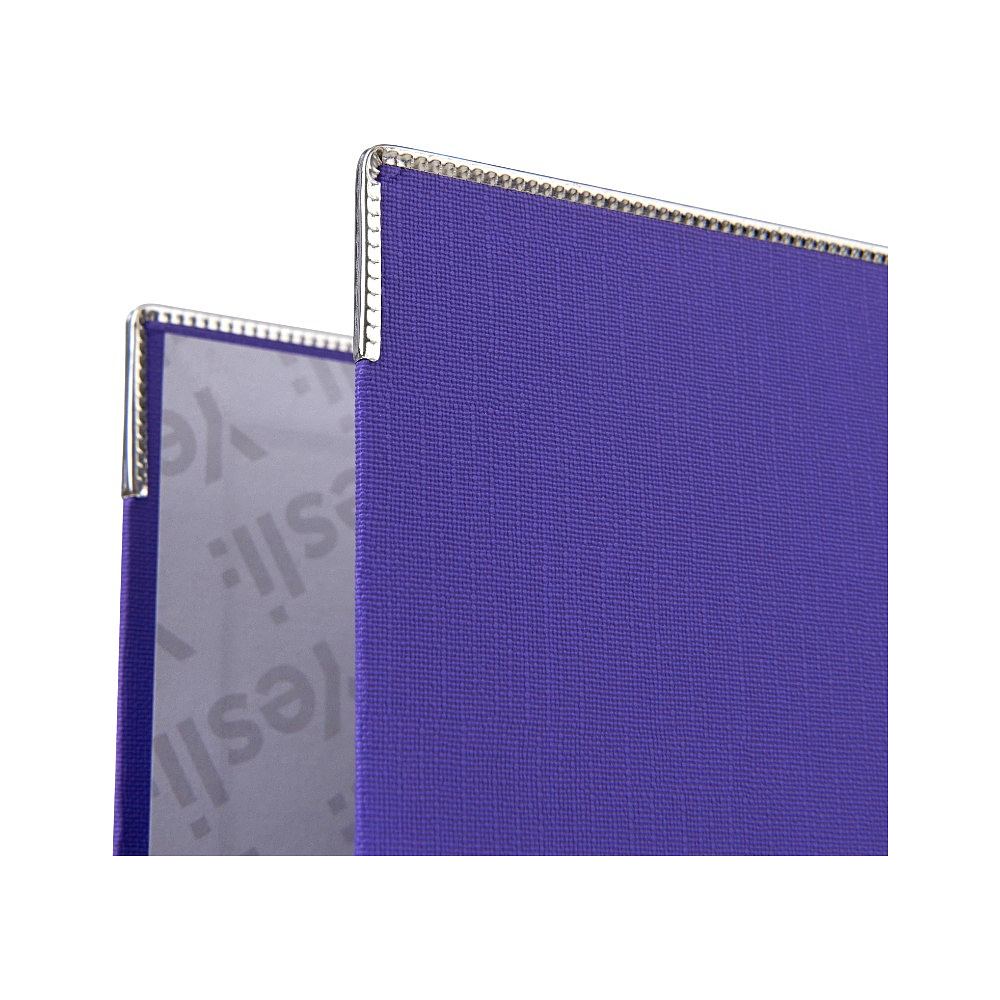 Папка-регистратор "Yesli:", А4, 50 мм, ПВХ Эко, фиолетовый - 4