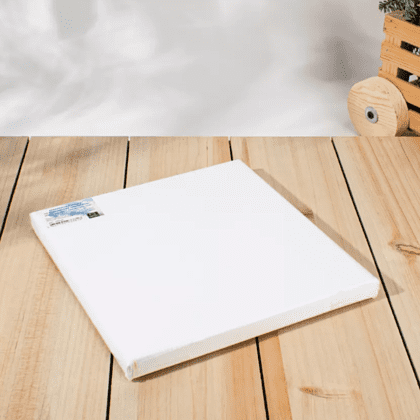 Бумага акварельная на подрамнике "Малевичъ", 20х20 см, хлопок, 300 г/м2, среднее зерно - 5