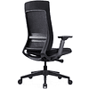 Кресло для руководителя SitZone E-VL002B, сетка, ткань, пластик, черный, -30% - 4