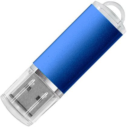 Карта памяти USB Flash 2.0 "Assorti", 16 Gb, синий