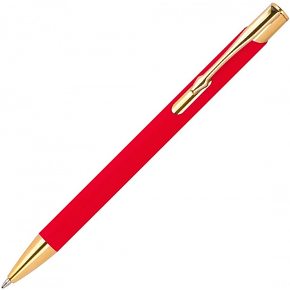 Ручка шариковая автоматическая "Glendale", 0.7 мм, красный, стерж. синий