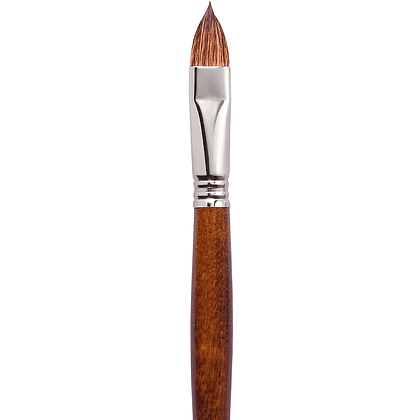 Кисть для рисования "Escoda Versatil Brush L/H 3042", синтетика, "кошачий язык", №16 - 2