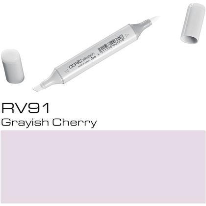 Маркер перманентный "Copic Sketch", RV-91 серовато-вишневый