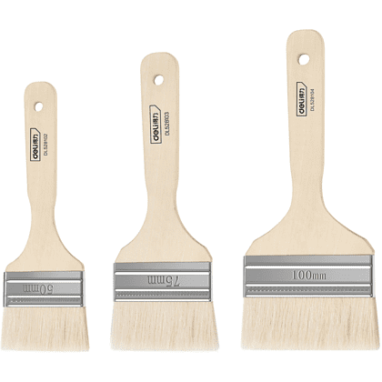 Набор кистей малярных Deli YS DL528101, 50/75/100 мм, 3 шт