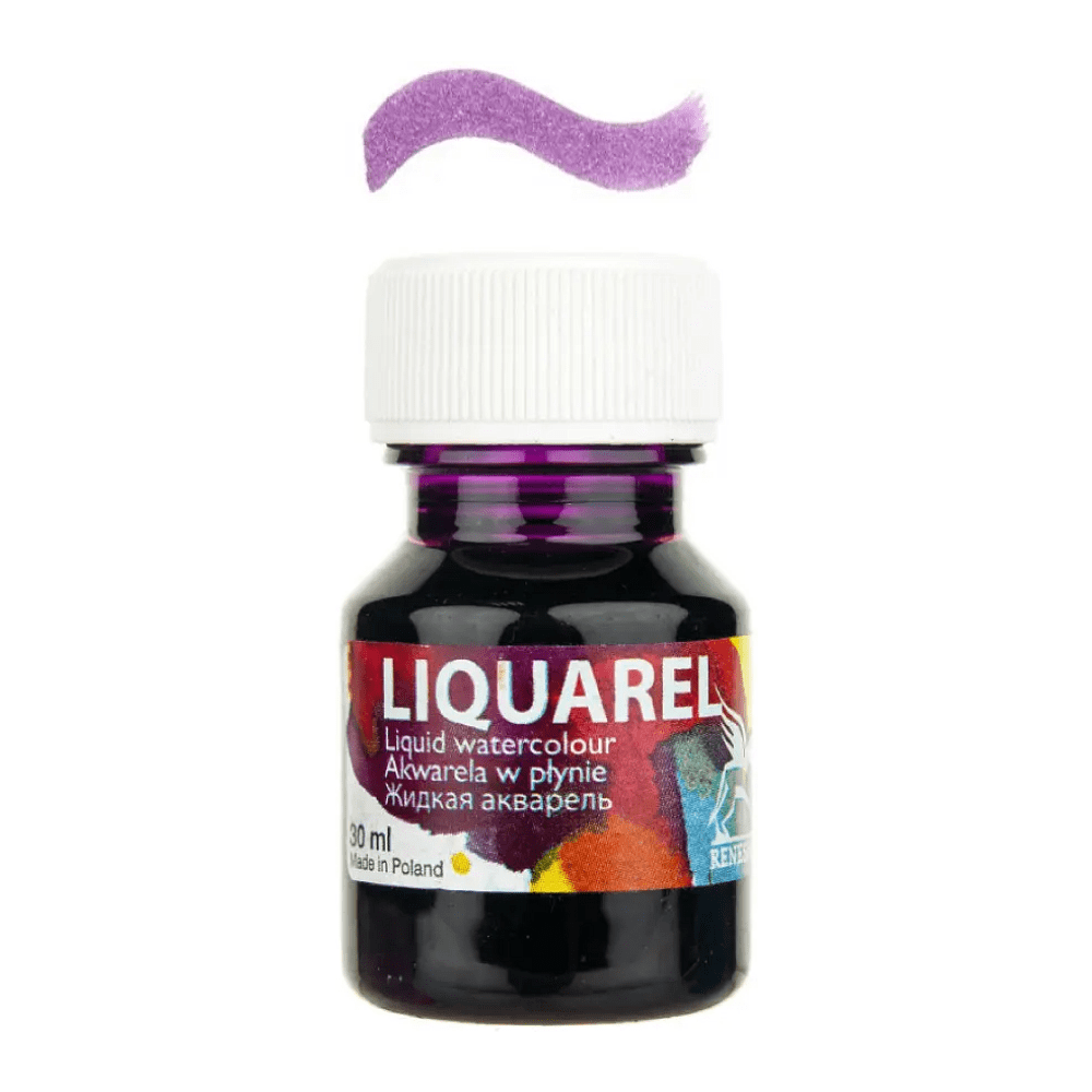 Акварель жидкая "Liquarel", 129 фиолетовый, 30 мл