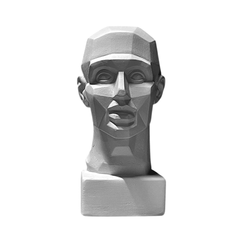 Гипсовая модель "Обрубовка головы по Гудону малая"