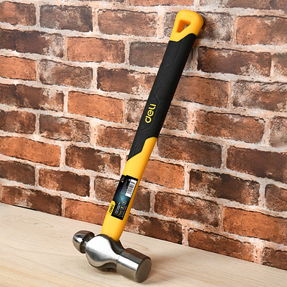 Молоток шаровой Deli YS EDL443020, 0,9 кг, фибергласовая рукоятка - 7