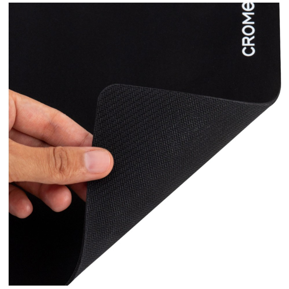 Коврик для мыши "Slim", 220х180х2 мм,  полиэстер, черный - 3