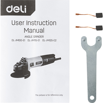 Угловая шлифмашина Deli YS EDL-JM125-E2 750 Вт, 125 мм - 9