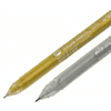 Ручка гелевая "Сонет", 0.5 мм, 2 шт., серебро, золото - 4