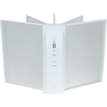 Стойка информационная "OfficeSpace", настенная, A4, белый - 2