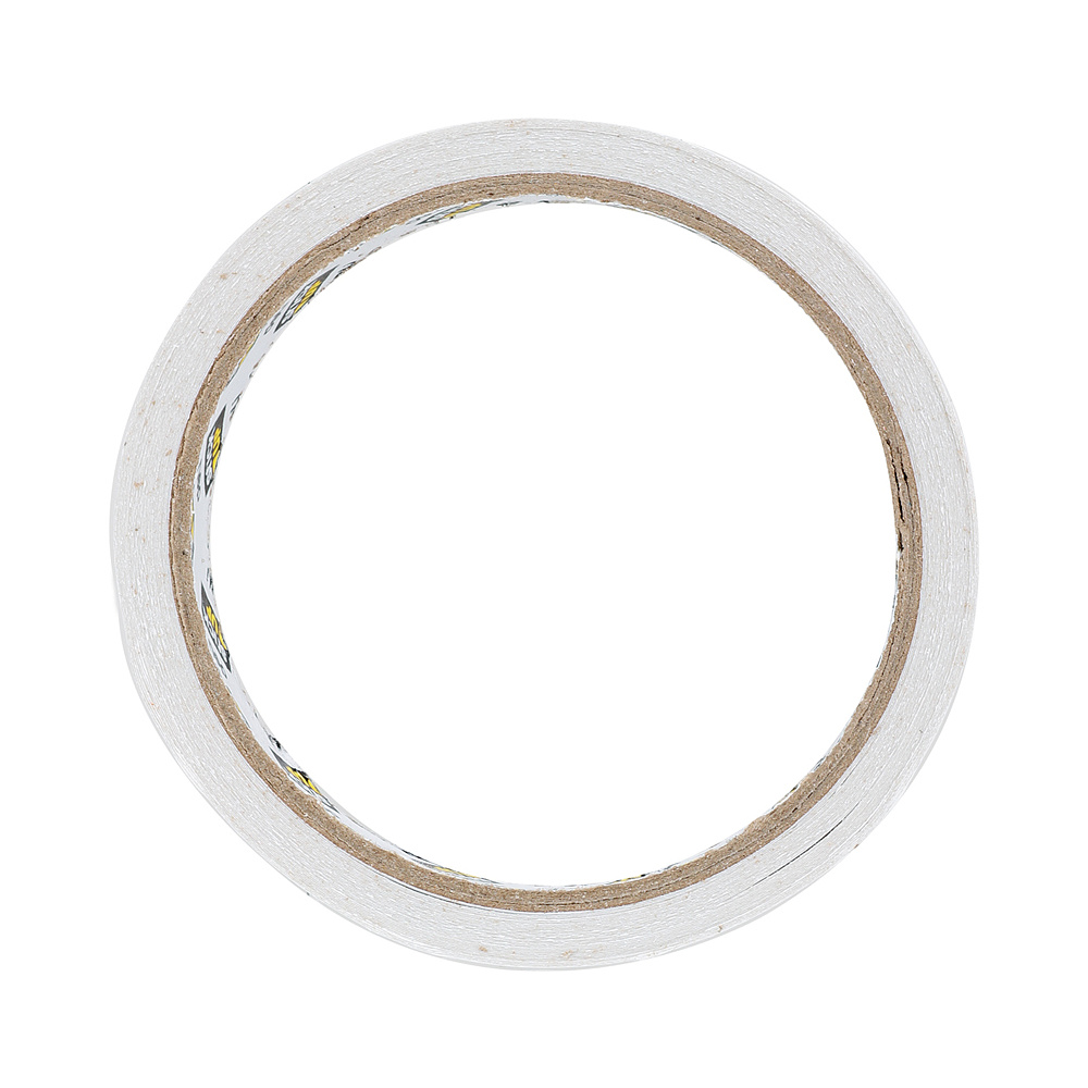 Клейкая лента двусторонняя "Deli", 12x9.1 мм/м, белый - 2