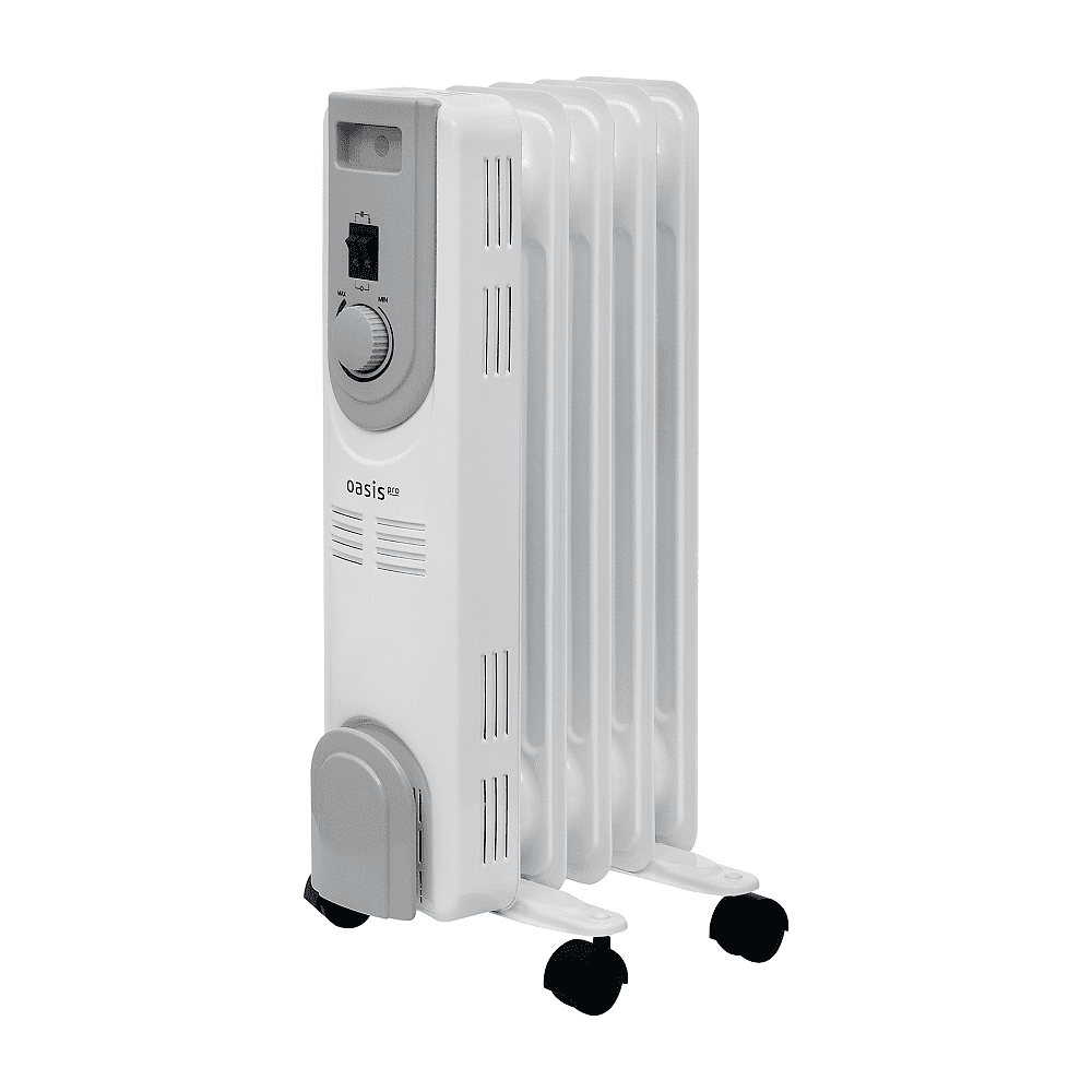 Электрообогреватель масляный Oasis OS-10 Pro, 1000W, 5 секций