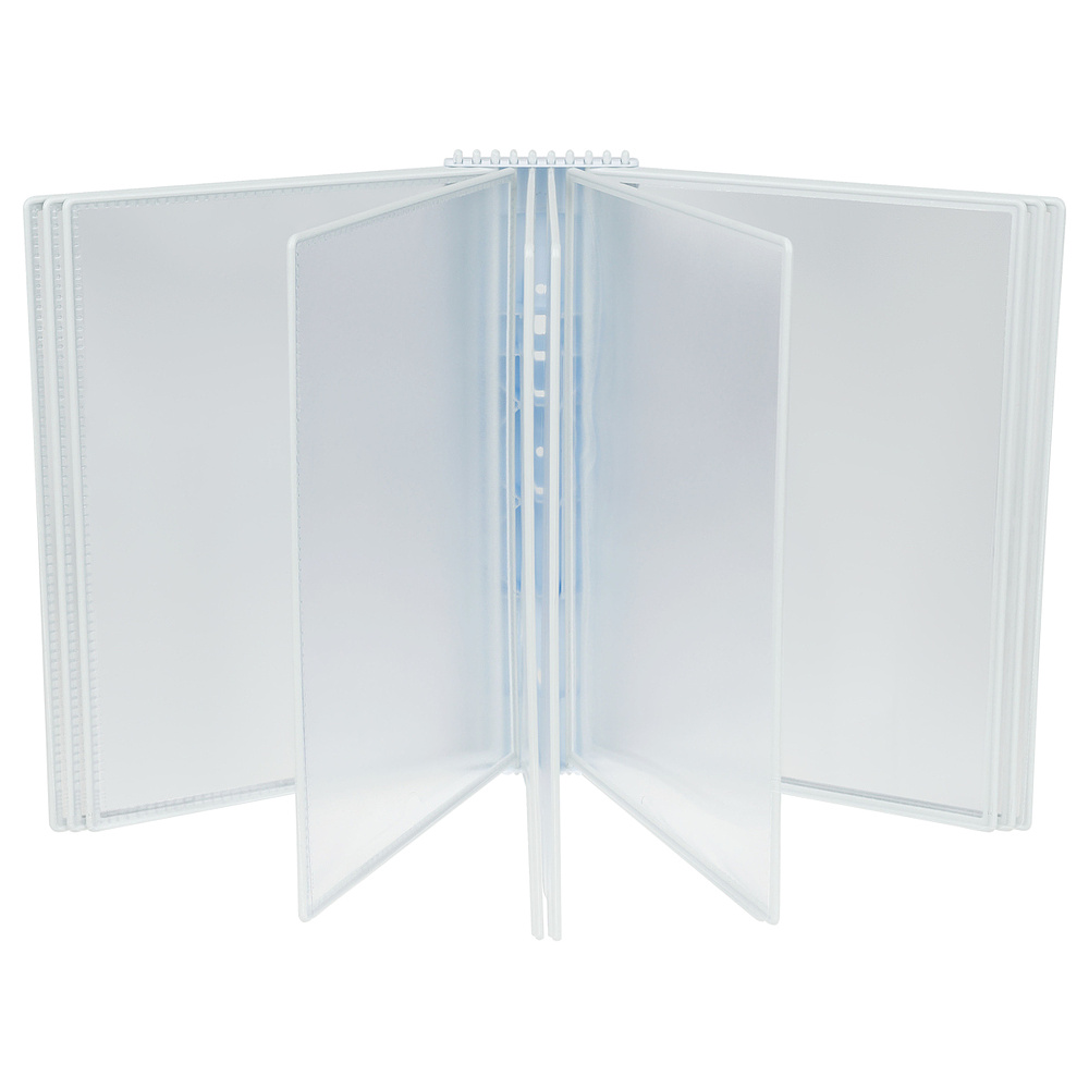 Стойка информационная "OfficeSpace", настенная, A4, белый - 3