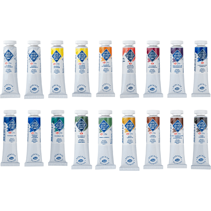 Набор масляных красок "Мастер-класс", 18 цветов, 18 мл, туба - 4