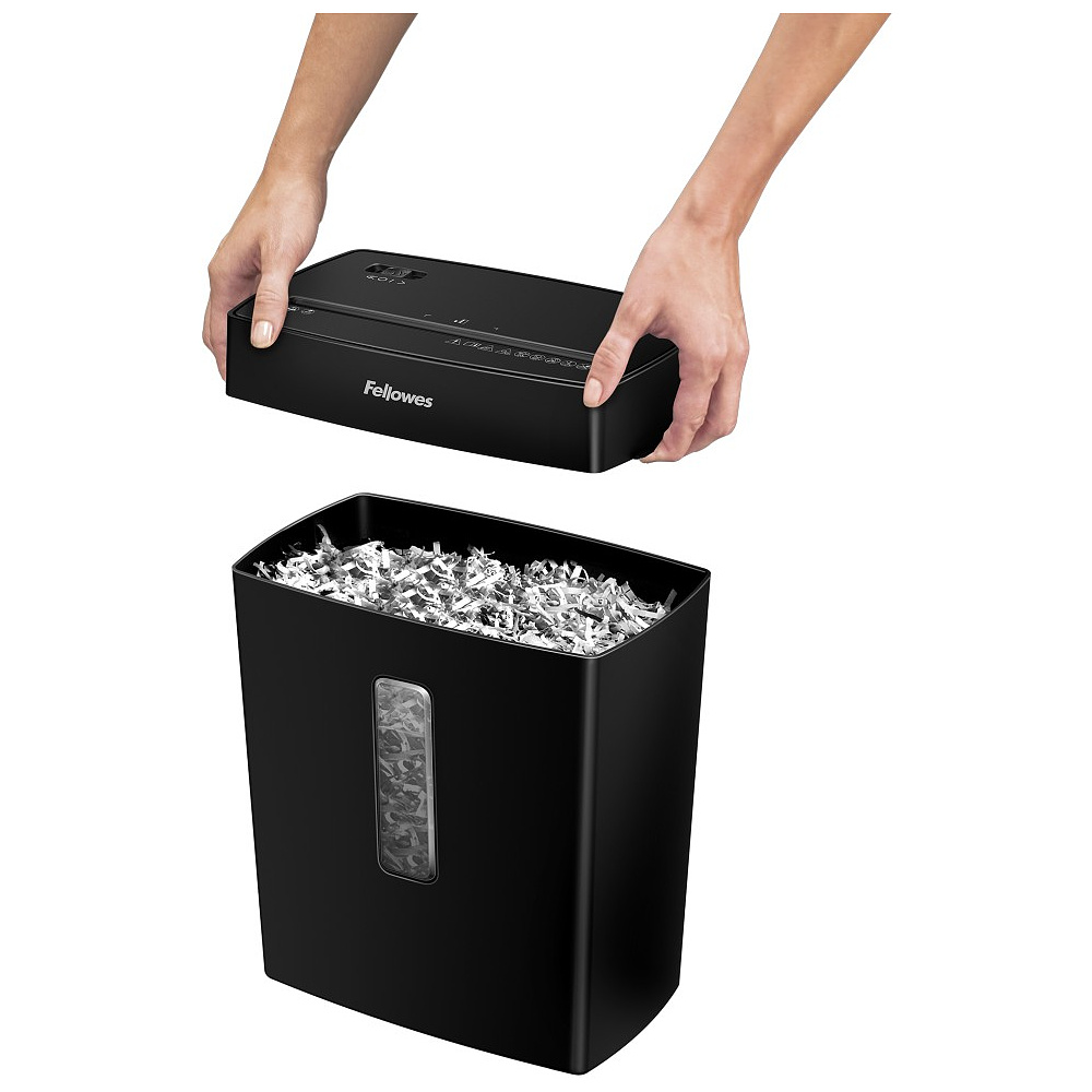 Уничтожитель Fellowes PowerShred P-42C, DIN P-4, 4x34 мм, 8 листов, 15 литров - 2