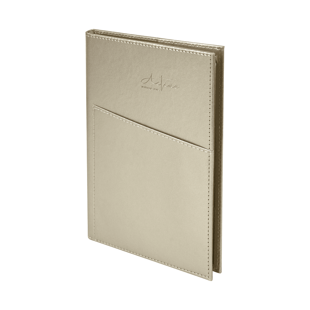 Блокнот "3223-10", А5, 80 листов, линейка, бежевый - 2