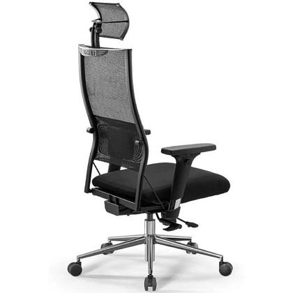 Кресло компьютерное ErgoLife SynchroSit Air-180 B2-311D, ткань, сетка, черный - 4