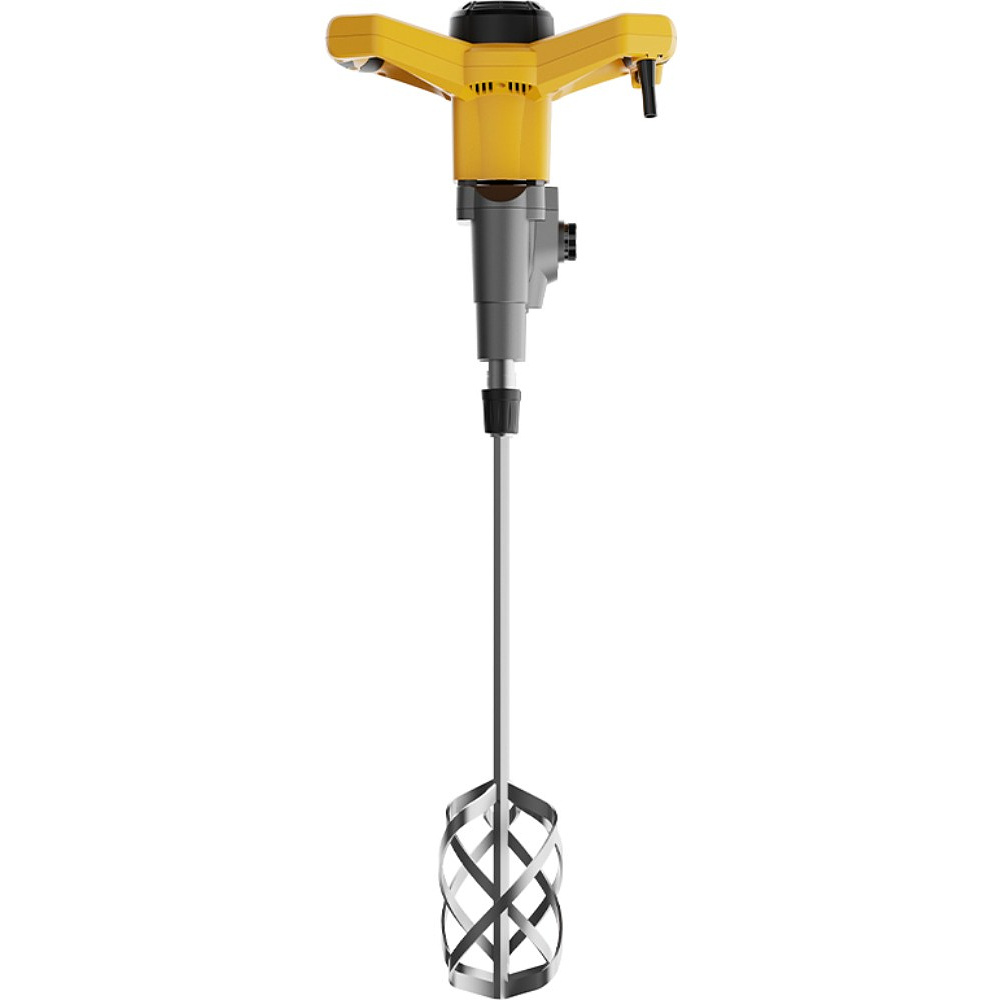 Миксер строительный Deli YS EDC177, 1800 Вт, 2 венчика, желтый - 5