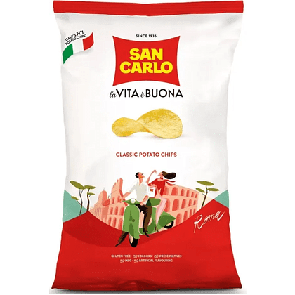 Чипсы картофельные "San Carlo" классические, 50 г