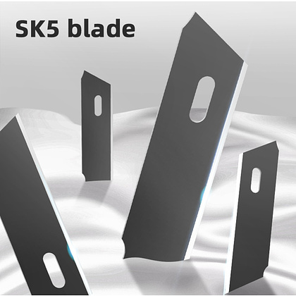 Нож строительный Deli HS EHT4007, 80x25 мм, Soft Touch, черный - 4