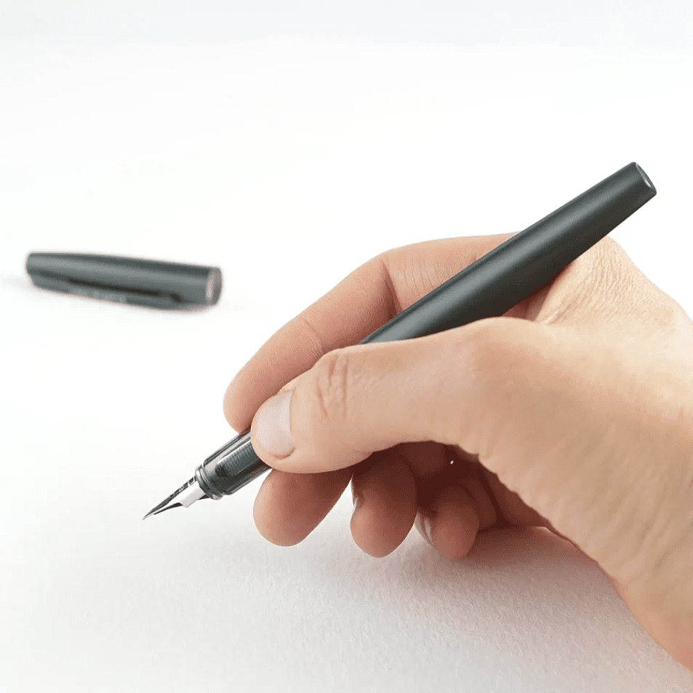 Ручка перьевая EF "Малевичъ", металл, с конвертером, мокрый асфальт - 8