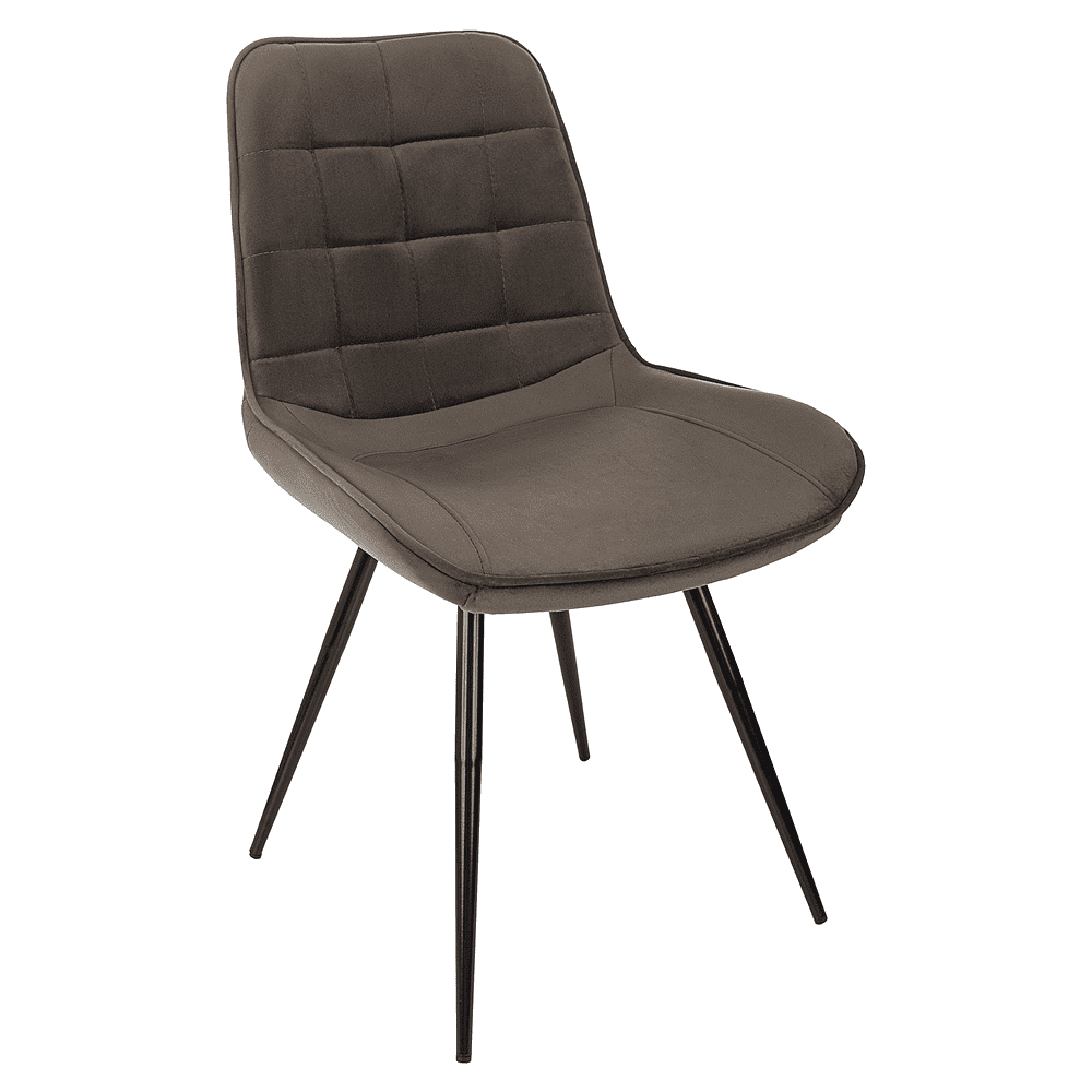 Стул Бюрократ "CH-K2_4", ткань, коричневый, металл, комплект 4 штуки - 2