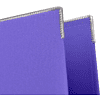 Папка-регистратор "Yesli:", А4, 75 мм, ПВХ, фиолетовый - 4