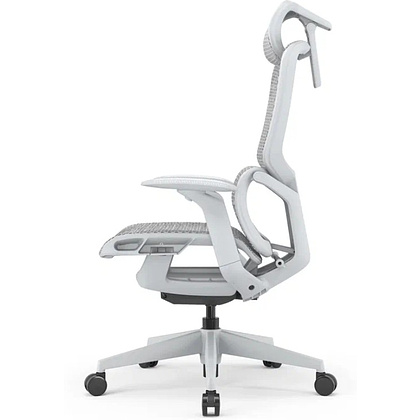 Кресло компьютерное SitZone E-JX-002А, сетка, пластик, белый - 6