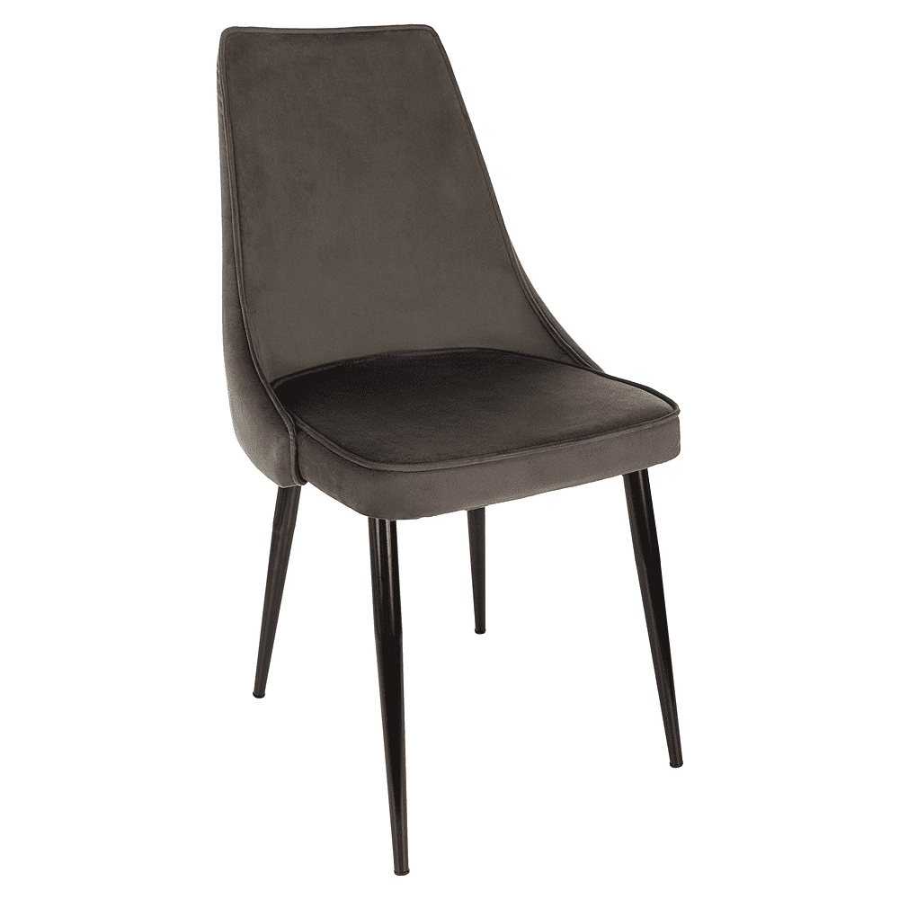 Стул Бюрократ "CH-K4", ткань, коричневый, металл