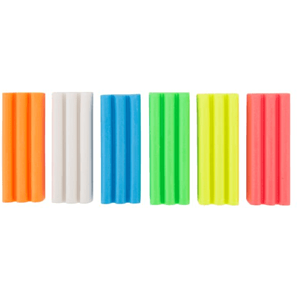 Пластика для моделирования "Я-Художник!", 6 шт., флуоресцентные цвета - 2