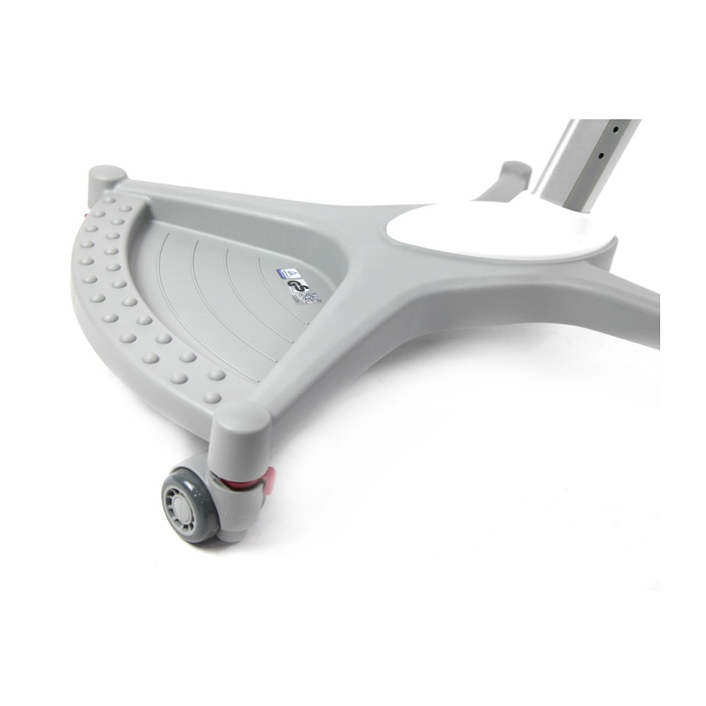 Кресло детское SingBee Cobee 138, ткань, серый, пластик, корпус серый, подставка для ног, с чехлом серым - 9