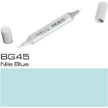 Маркер перманентный "Copic Sketch", BG-45 нильский синий