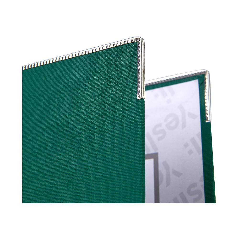 Папка-регистратор "Yesli:", А4, 50 мм, ПВХ Эко, зеленый - 3
