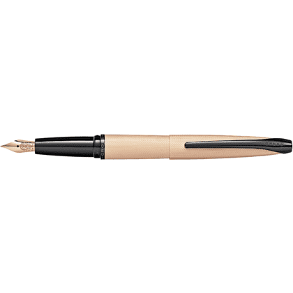 Ручка перьевая F "ATX Brushed Rose Gold PVD", розовое золото - 4
