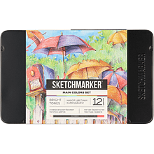 Карандаши цветные "Sketchmarker Основные цвета"