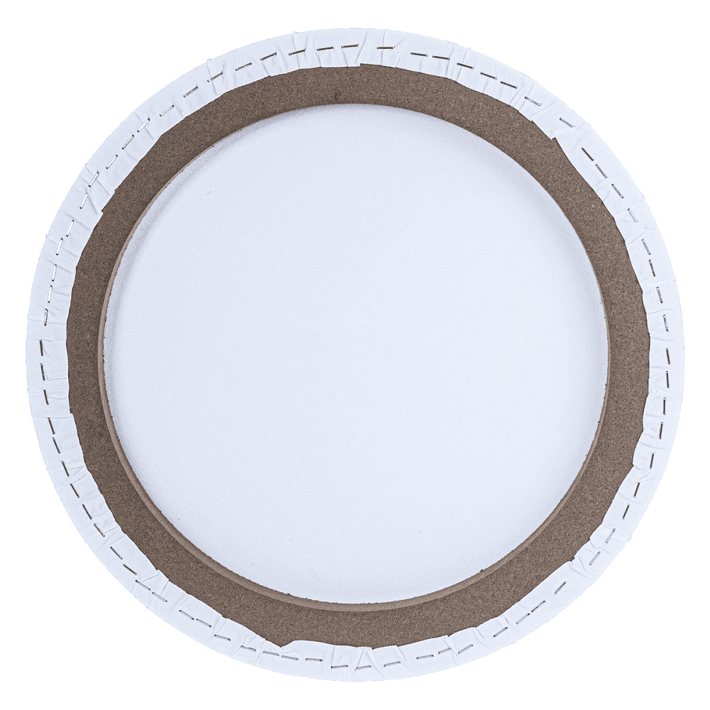 Холст на подрамнике круглый "Сонет", 40 см, хлопок, 280 г/м2, среднее зерно - 3