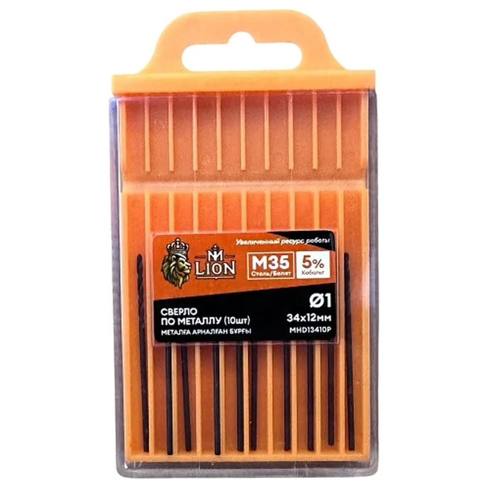 Сверло по металлу M-Lion, MHD71095P, 7,0х109 мм, 5 шт/упак