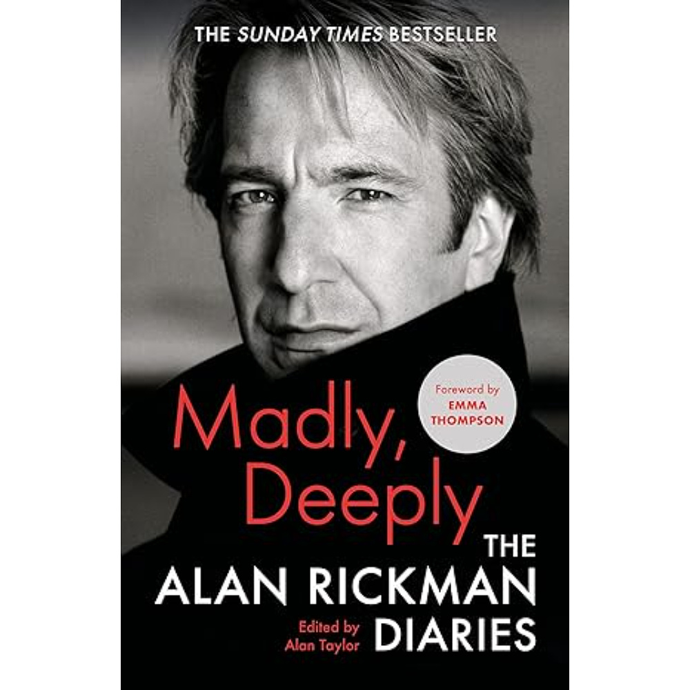 Книга на английском языке "Madly, Deeply: The Alan Rickman Diaries", Alan Rickman