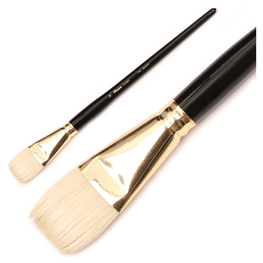 Кисть для рисования "Pinax Artists CLASSIC", щетина, плоская, №14