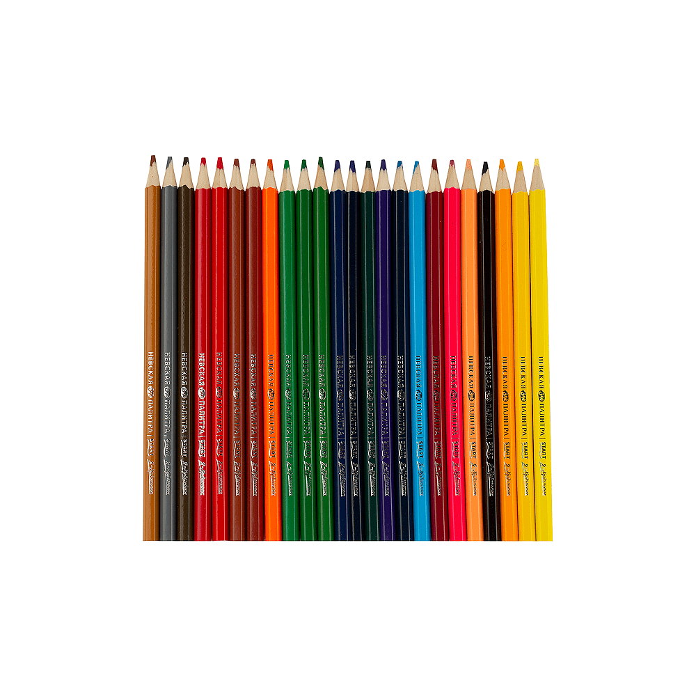 Цветные карандаши "Я-Художник!", 24 шт, шестигранные - 4
