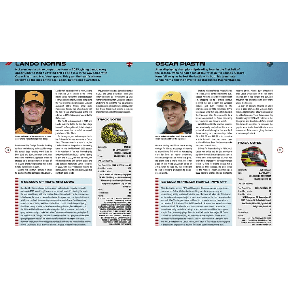 Книга на английском языке "Formula One 2026. The World’s Bestselling Grand Prix Guide", Bruce Jones - 2